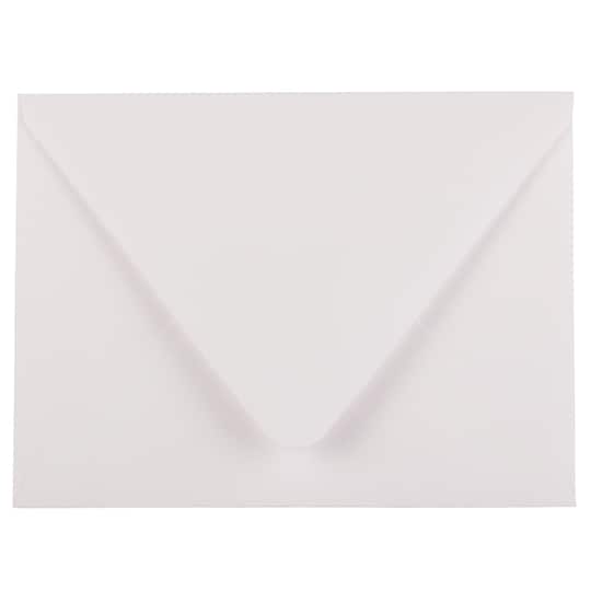 JAM Paper 4.375" x 5.75" Invitation Envelopes with Euro Flap, 50ct.